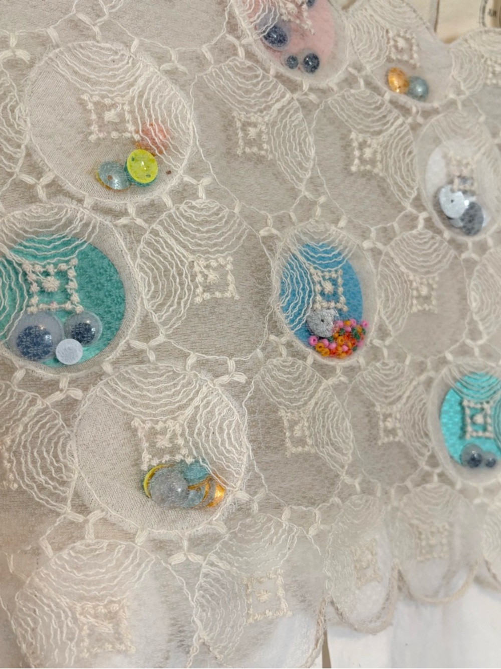 New Anthropologie Amit Aggarwal carousel swing top - Picture 6 of 9